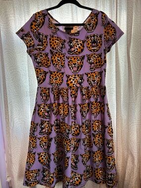 Nooworks Lucy “Cheetah Head” dress